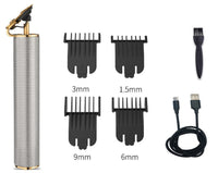 HKM-822355 Professional Electric Hair Clipper with Titanium Ceramic Blade and Ergonomic Design