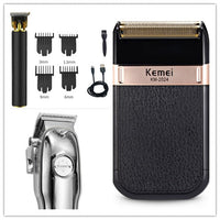 HKM-822355 Professional Electric Hair Clipper with Titanium Ceramic Blade and Ergonomic Design