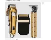 HKM-822355 Professional Electric Hair Clipper with Titanium Ceramic Blade and Ergonomic Design