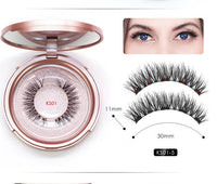 HKM-926739 Magnet False Eyelashes with Eyeliner - Black, 13.7 x 11.7 x 2.8 cm