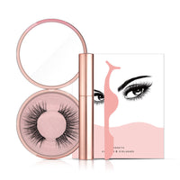 HKM-926739 Magnet False Eyelashes with Eyeliner - Black, 13.7 x 11.7 x 2.8 cm