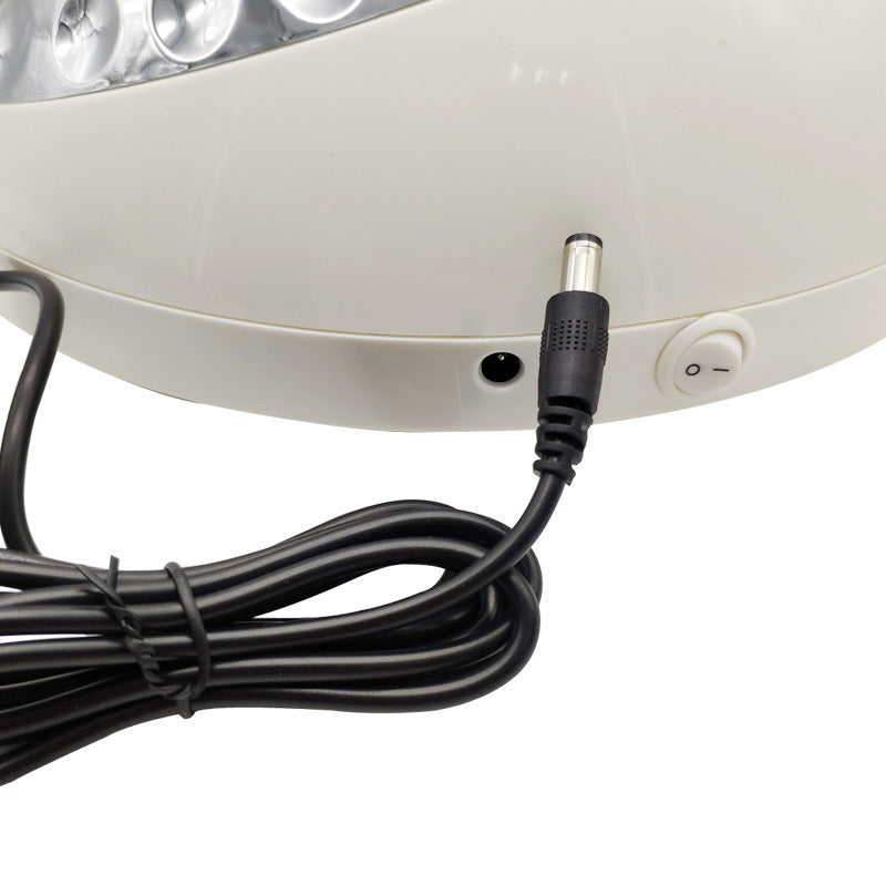 HKM-296339 Nail Art Dust Vacuum Cleaner with 60W Power and Dust Box - White