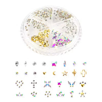 HKM-637523 Gold Tooth Gems Kit for Artistic Dental Decoration