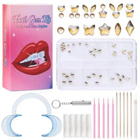HKM-637523 Gold Tooth Gems Kit for Artistic Dental Decoration