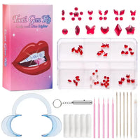 HKM-637523 Gold Tooth Gems Kit for Artistic Dental Decoration