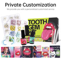 HKM-637523 Gold Tooth Gems Kit for Artistic Dental Decoration