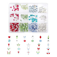 HKM-637523 Gold Tooth Gems Kit for Artistic Dental Decoration