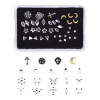 HKM-637523 Gold Tooth Gems Kit for Artistic Dental Decoration