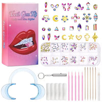 HKM-637523 Gold Tooth Gems Kit for Artistic Dental Decoration