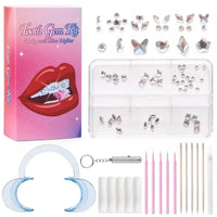 HKM-637523 Gold Tooth Gems Kit for Artistic Dental Decoration