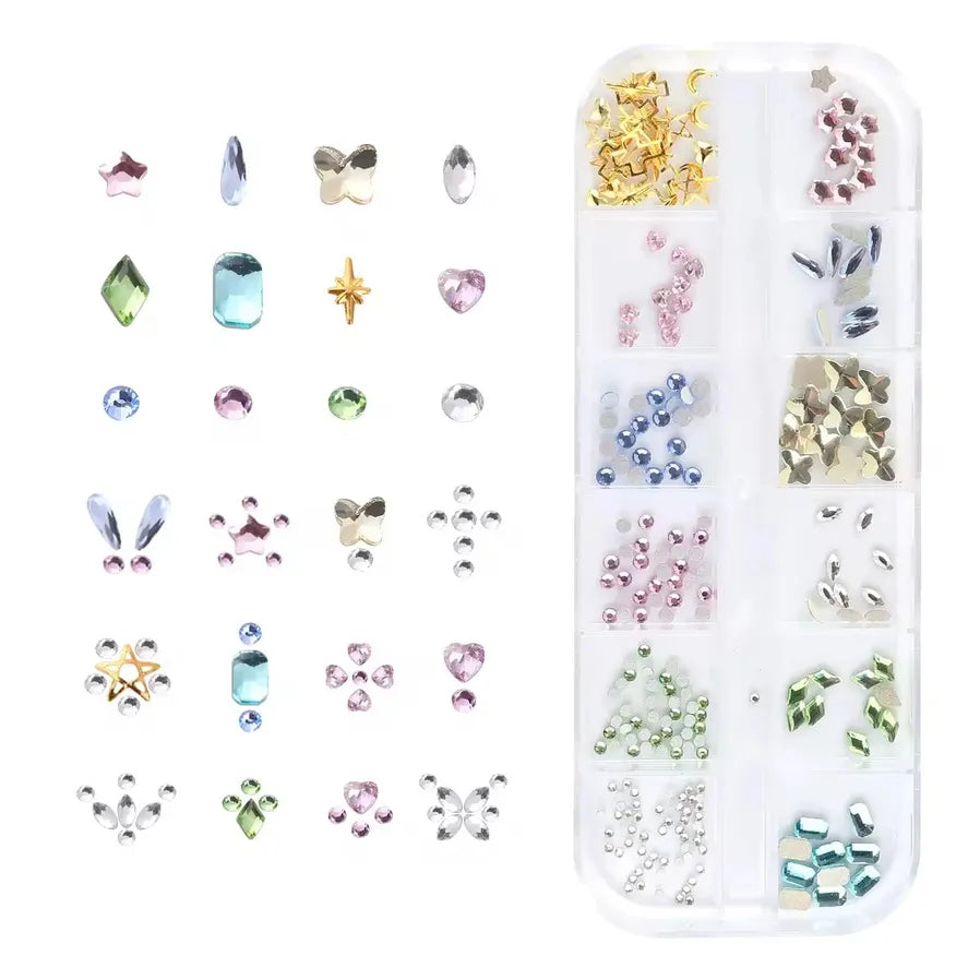 JMT-546314 Gold Tooth Gems Kit for Artistic Dental Decoration