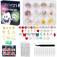 HKM-637523 Gold Tooth Gems Kit for Artistic Dental Decoration