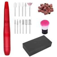 HKM-459027 Portable Nail Polisher with Adjustable Speed and Safety Features for Professional and Home Use