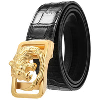 HKM-588179 Personalised Stainless Steel and Leather Belt for Custom Fit