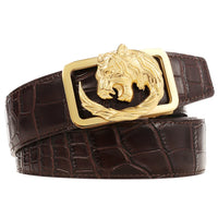 HKM-588179 Personalised Stainless Steel and Leather Belt for Custom Fit