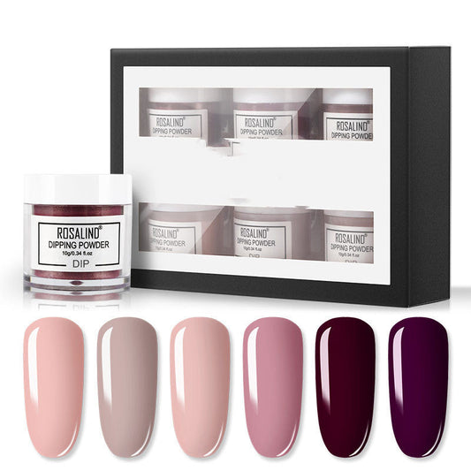 JMT-548554 Nail Art Infiltration Powder Set - Baking-Free Moisturizing Nail Glitter, 10ML