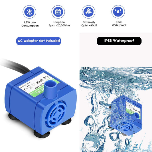 HKM-301523 Pet Water Dispenser Replacement Pump for Optimized Hydration