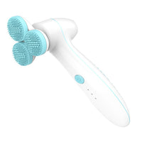 HKM-112019 3D Silicone Cleansing Brush - Gentle Deep Clean for Face with V-Shaped Design and Dual Cleaning Action