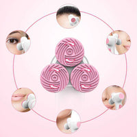 HKM-112019 3D Silicone Cleansing Brush - Gentle Deep Clean for Face with V-Shaped Design and Dual Cleaning Action