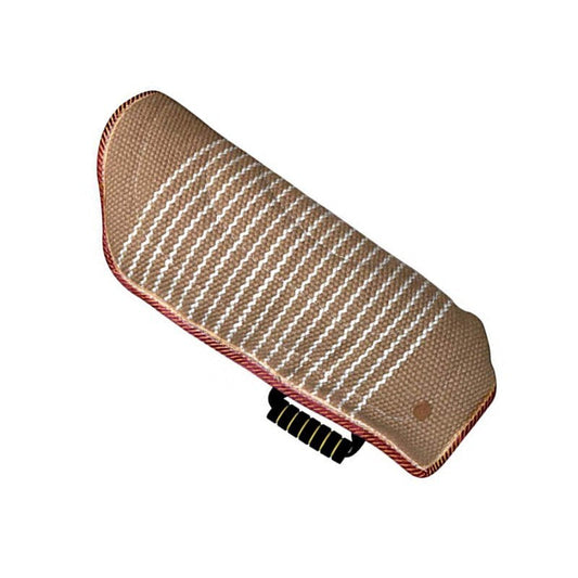 HKM-647443 Durable Linen Dog Training Hemp Sleeves with Red Edge
