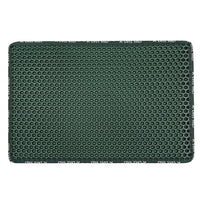 HKM-044755 Double Layer Rice-Shaped Cat Litter Mat - Waterproof EVA Design for Effective Litter Trapping and Easy Cleaning