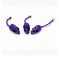 HKM-236115 Solid Wood Cat Stick Toy with Hemp, Feather Rope, and Bell - Handmade Cat Plaything