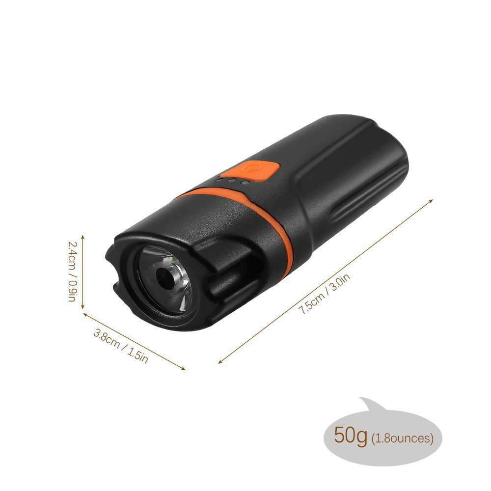 HKM-004755 USB Rechargeable Bicycle Headlight for Mountain Biking