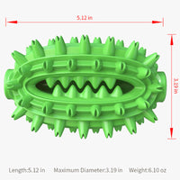 HKM-530195 Durable Dog Toothbrush Chew Toy for Medium to Large Dogs - Cactus Design for Dental Care and Cleaning