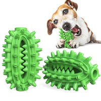 HKM-530195 Durable Dog Toothbrush Chew Toy for Medium to Large Dogs - Cactus Design for Dental Care and Cleaning