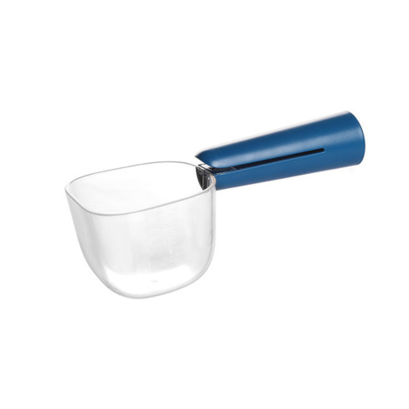 JMT-551562 Transparent Pet Food Spoon with Measuring Scale for Dogs and Cats