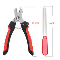 HKM-709395 Premium Stainless Steel Dog Nail Clippers for All Breeds