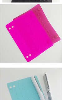 HKM-779603 Non-Slip Silicone Heat Insulation Pad - Multi-Color Options Available
