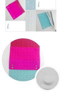 HKM-779603 Non-Slip Silicone Heat Insulation Pad - Multi-Color Options Available