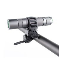 HKM-970835 Adjustable Bicycle Light with Rubber Clip and Fixed Mount