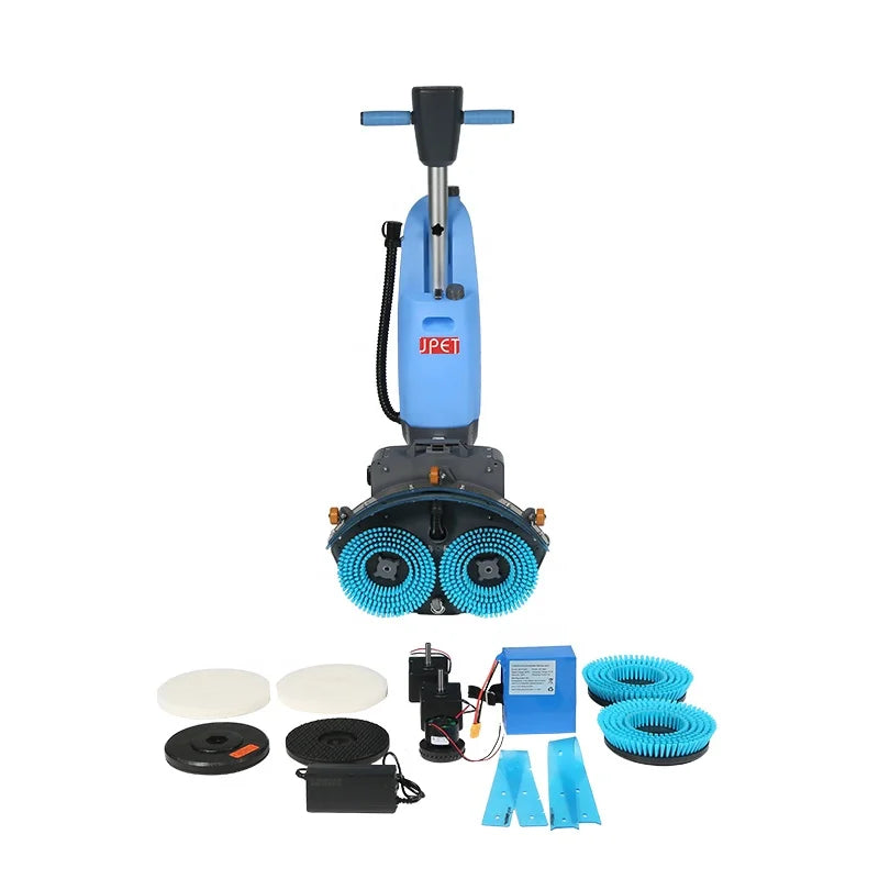 KTX-784659 Automatic 18-Inch Double Brush Floor Scrubbing Machine with CE Certification