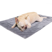 HKM-466131 Self Heating Pet Sleeping Pad - Insulated Fleece Blanket for Dogs & Cats - Waterproof & Non-Slip Home Mat