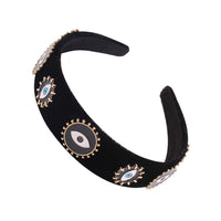 HKM-788115 Alloy Drop Oil Love Hairpin and Headband Set in Geometric Styles - Multiple Colors Available