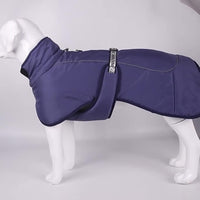 HKM-343507 Autumn Dog Cloak - Thickened Warm Pet Clothing for Large Dogs in Multiple Colors