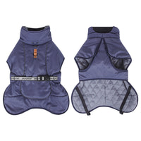 HKM-343507 Autumn Dog Cloak - Thickened Warm Pet Clothing for Large Dogs in Multiple Colors