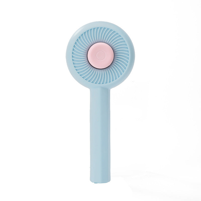 HKM-673171 Self-Cleaning Pet Grooming Brush for Cats and Dogs - 2-in-1 Deshedding and Massage Tool with 140¡ã Angled Wire Needle