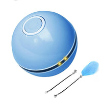 HKM-379539 Rechargeable USB Laser Cat Toy Ball - Interactive Self-Play for Fun and Exercise