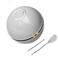 HKM-379539 Rechargeable USB Laser Cat Toy Ball - Interactive Self-Play for Fun and Exercise