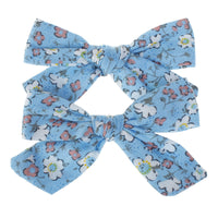 HKM-211795 Cloth Flower Hairpins for Children - Cute Bow Hair Accessories