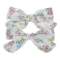 HKM-211795 Cloth Flower Hairpins for Children - Cute Bow Hair Accessories