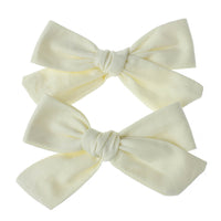 HKM-211795 Cloth Flower Hairpins for Children - Cute Bow Hair Accessories