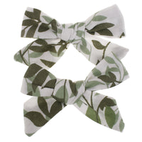 HKM-211795 Cloth Flower Hairpins for Children - Cute Bow Hair Accessories