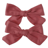 HKM-211795 Cloth Flower Hairpins for Children - Cute Bow Hair Accessories