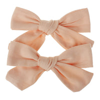HKM-211795 Cloth Flower Hairpins for Children - Cute Bow Hair Accessories