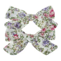 HKM-211795 Cloth Flower Hairpins for Children - Cute Bow Hair Accessories