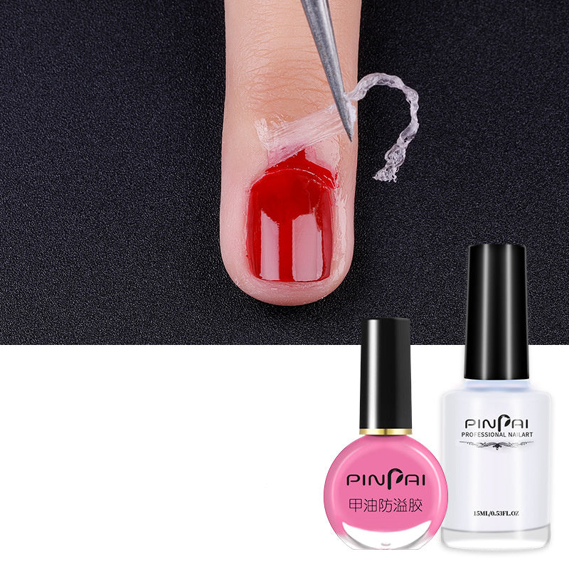 HKM-860307 Peel-Off Cuticle Protector - Vegan, Quick-Drying Formula for Mess-Free Manicures